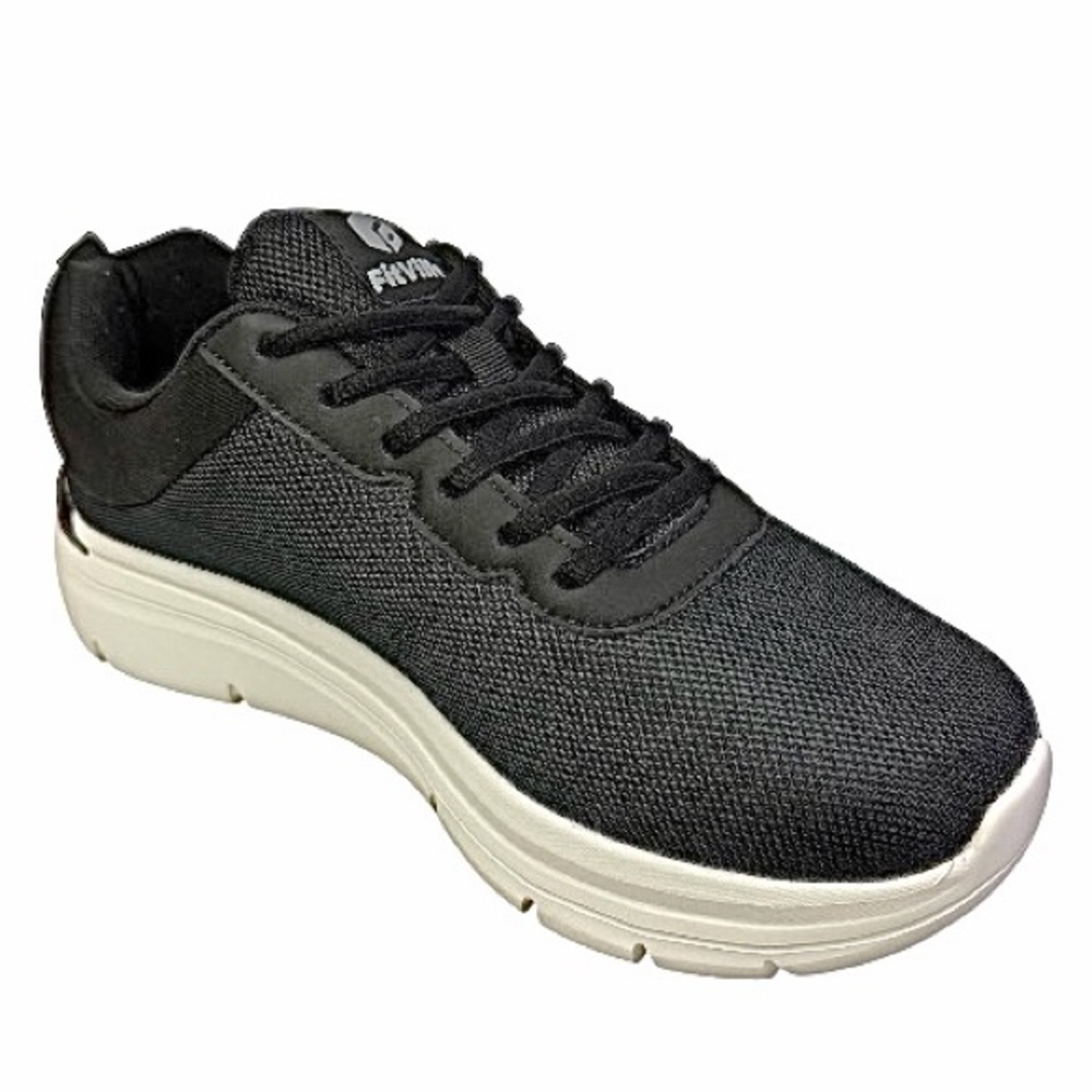 🖤 FITVILLE Walking Shoes – Men’s 9.5 EW – Black – Arch Support – Wide Fit